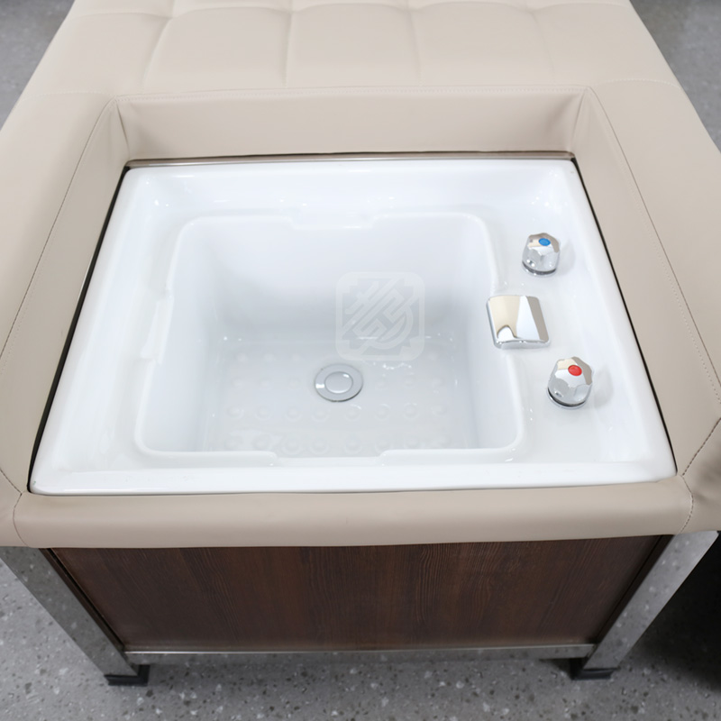 Foot Bather Shampoo Bed-03 Double Basin