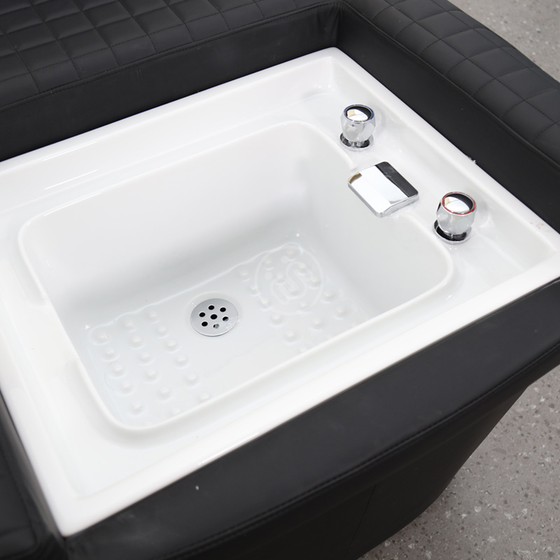 Foot Bather Shampoo Bed-04 Double Basins